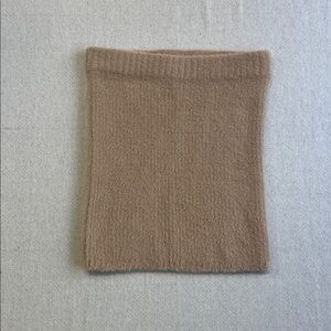 Aerie Cozy Fuzzy Knit Tube Top Sweater Neutral XS NWT